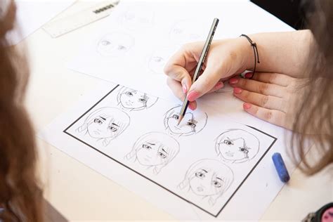 Come Disegnare Visi Manga Tutorial Gratuito