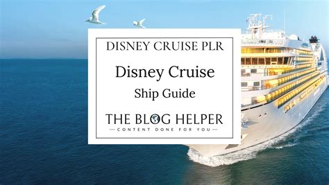 Disney Cruise Ship Guide - The Blog Helper