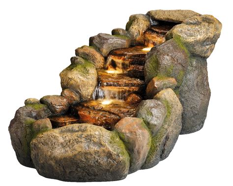 Natural Rock Fountain Wide — Coletta & Tyson Garden Centre