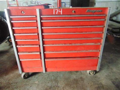 SNAP ON RED TOOL CHEST - Ziemer Hilbrands Auctions