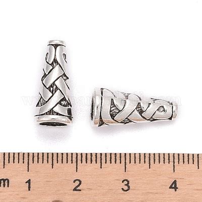 Wholesale Tibetan Style Alloy Bead Cone Pandahall