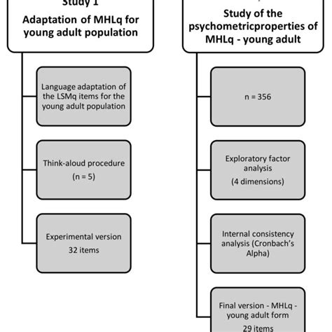 Pdf Mental Health Literacy In Young Adults Adaptation And Psychometric Properties Of The