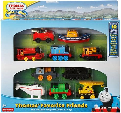 Fisher Price Thomas And Friends Take N Play Thomas Favorite Friends