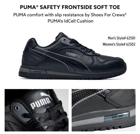 New Puma Safety Frontside Sfc Slip Resistance Shoes For Crews