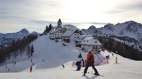 Tarvisio ski lyžování ubytování