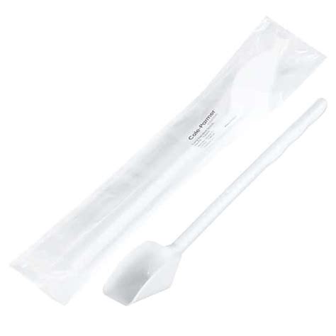 Cole Parmer Essentials Long Handled Lab Sampling Scoops HDPE 100 ML