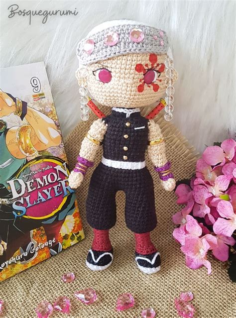 Tengen Uzui Demon Slayer Amigurumi Pattern By Paola Fajonni Fun