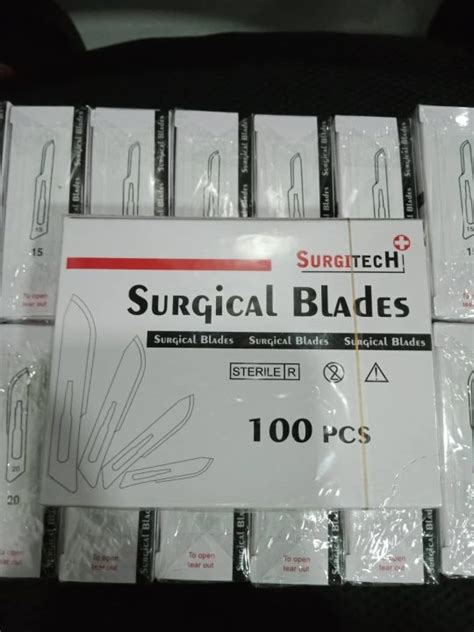 Surgical Blade Per Box Available Size In 10 12 15 20 21 22