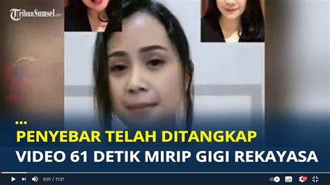 Video 61 Detik Mirip Nagita Slavina Rekayasa Penyebar Telah Ditangkap