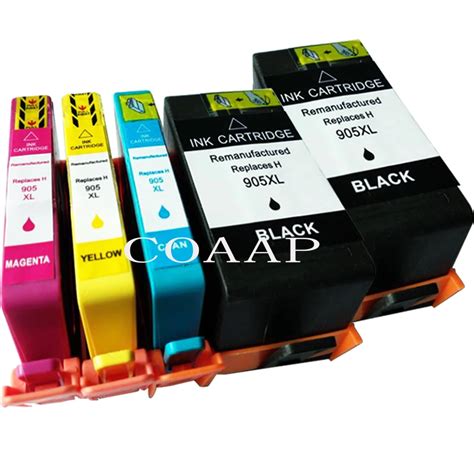 Coaap 905 905xl Cartridge Compatible For Hp 905 905xl Ink Cartridge For Officejet 6950 6960 6970