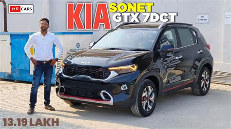 Kia Sonet Gtx 7dct Review And Walkaround 🔥 L Kia Sonet Gt Line Dct