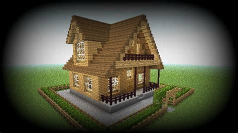 【MINECRAFT】: how to make a house # BIG EASY WOODEN HOUSE #12 - YouTube