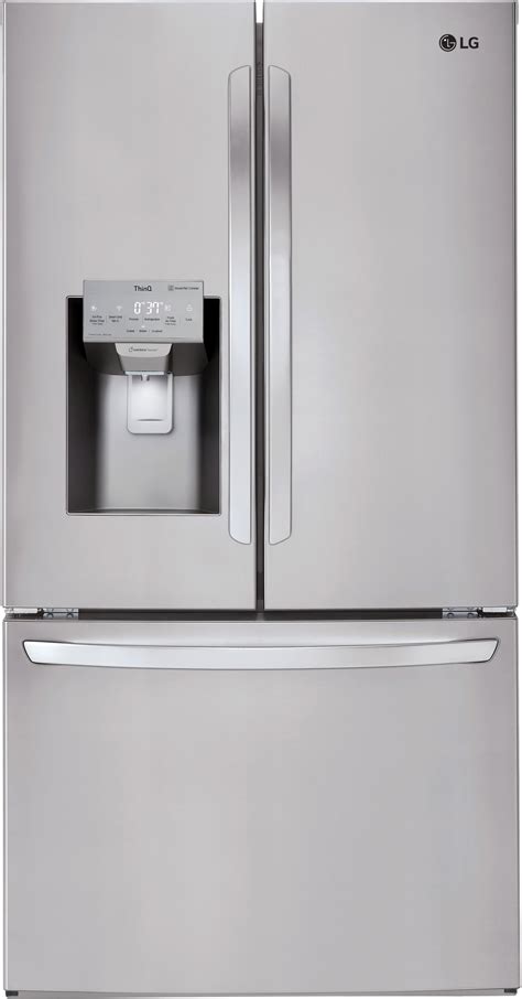 Lg Lfxs26973s 262 Cu Ft French Door Smart Refrigerator With Glide N