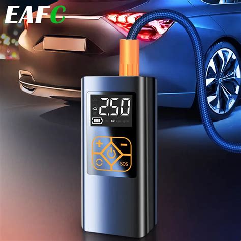 Compresseur d air Portable électrique pour voiture 12V 4000mAh