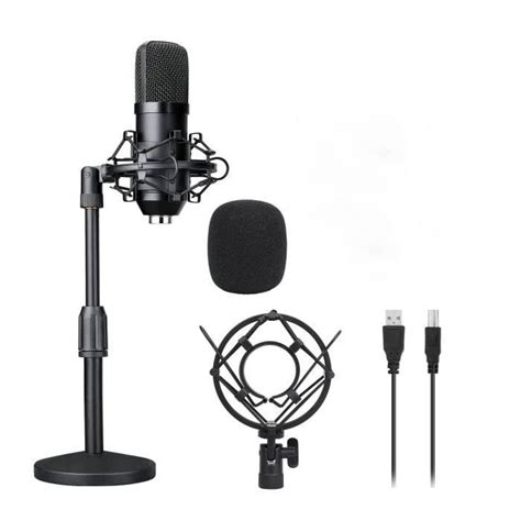 Mode B Kit De Microphone Condensateur Usb Support De Bras Ciseaux