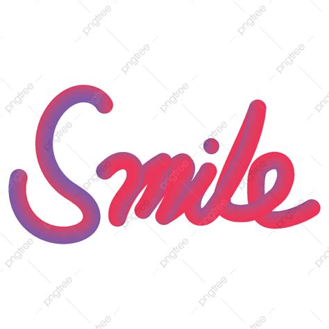 Gradient Effects Clipart Png Images Smile Text Gradient Effects Vector