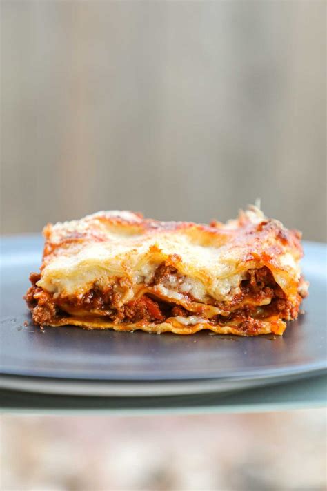 Lasagna without Ricotta - Elle & Pear