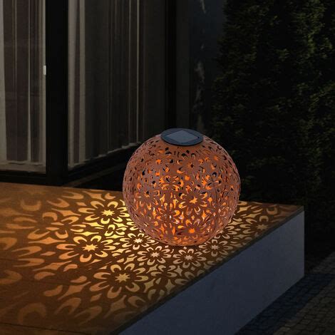 Lampada Solare Per Esterni Sfera Decorazione Solare Da Giardino Luce