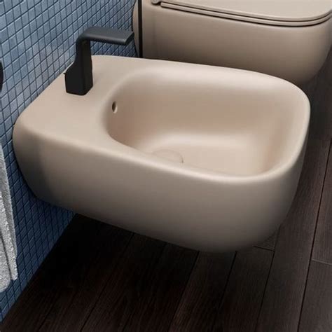 Bidet Sospeso Fluo Flaminia In Ceramica