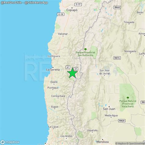 Red Geocientífica De Chile On Twitter Revisado ⚠️ Sismo De Magnitud