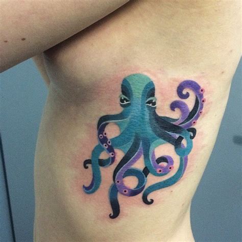 Giant Pacific Octopus Tattoo