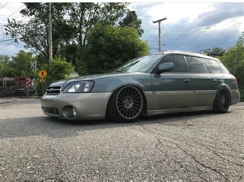 Slammed Subaru Outback