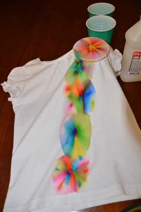 Theartgirljackie Tutorials Tie Dye T Shirts With Sharpie Markers