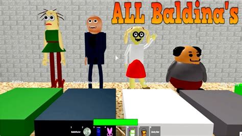 Roblox Baldi Characters