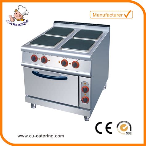 4 Plate Electric Cooking Range with Oven - Electric Cooking Range and 4