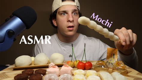 Asmr Mochi Feast Mukbang No Talking Soft Sticky Eating Sounds Youtube