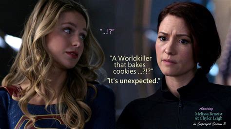 Melissa Benoist And Chyler Leigh In Supergirl S3