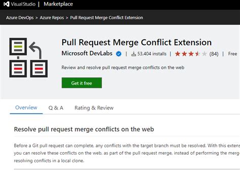 Git 1 Merge Conflict Azure Devops How Resolve Stack Overflow