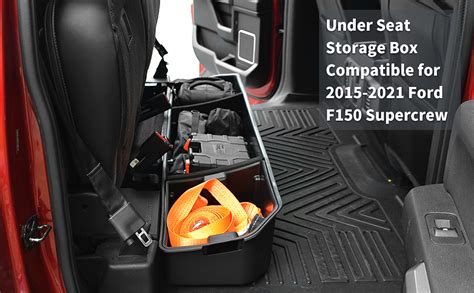 Amazon OEdRo Upgraded Under Seat Storage Box Compatible With 2015