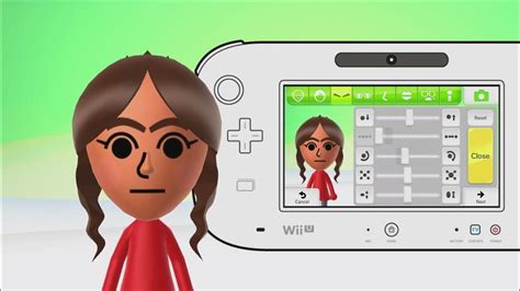 Mii Maker Wii U Chika From Wii Sports Resort Youtube