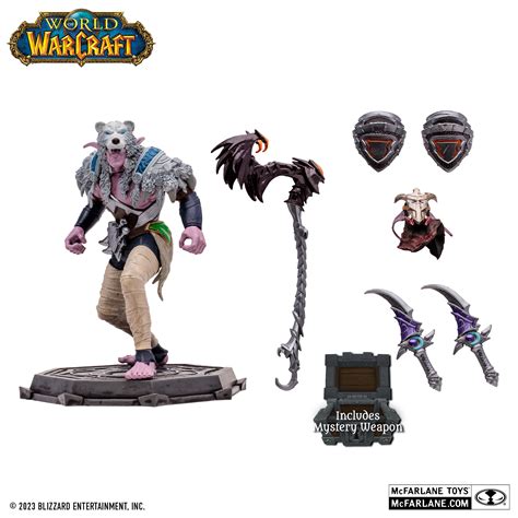 Mcfarlane World Of Warcraft Elf Druid Elf Rogue Common Cm