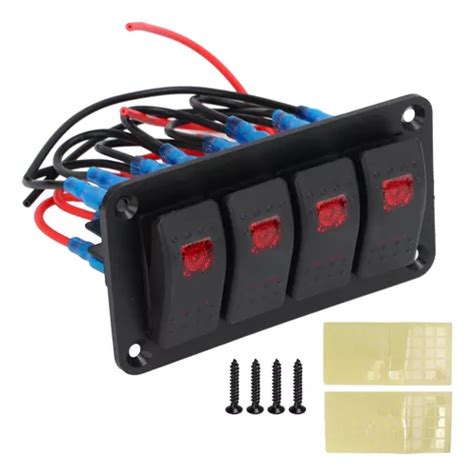 Panel Rocker Switch Panel Interruptor Basculante Precableado Cuotas