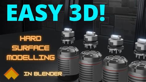 Easy Step By Step Tutorial For Hard Surface Modelling In Blender Using