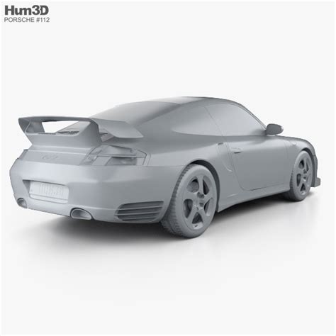 Porsche 911 Gt2 Coupe 996 2004 3d Model Download Sports Car On