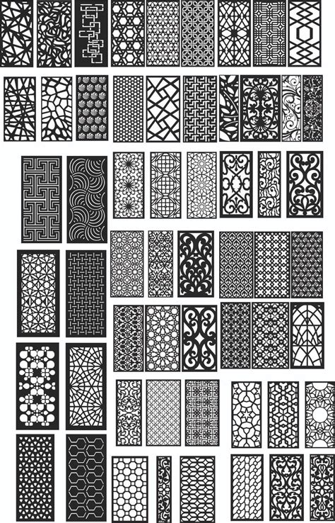 CNC DXF Patterns