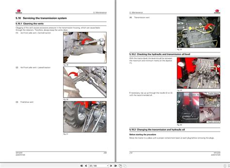 Massey Ferguson Tractor Mf Series Operator Manual M Auto