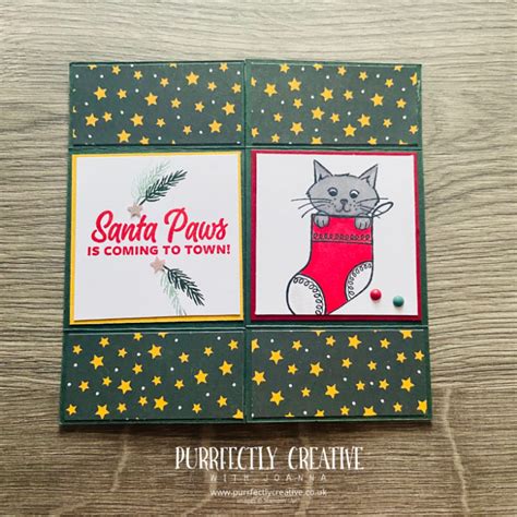 Purrfectly Creative Ink Stamp Share Christmas In July Blog Hop