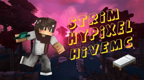 СТРИМ ПО МИНИ ИГРАМ I Hypixel HiveMC I Bed Wars SkyWars YouTube