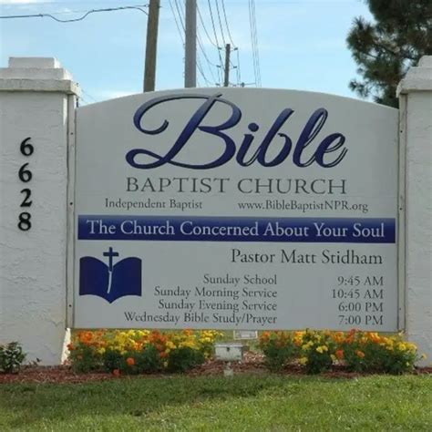 Bible Baptist Church New Port Richey Fl