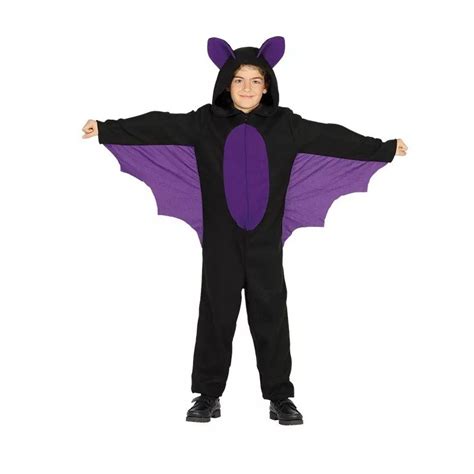 Costume Da Pipistrello Ali Viola Bambino