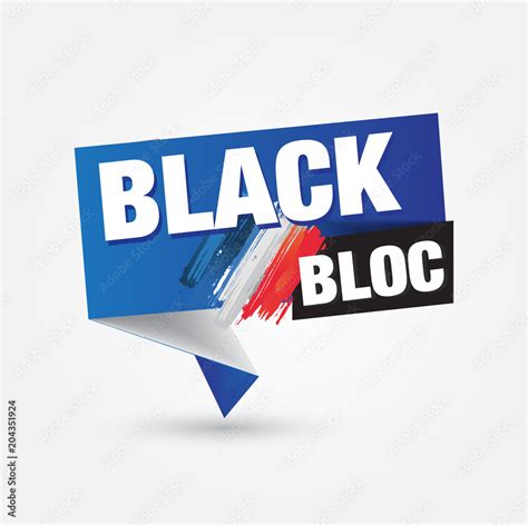 black bloc france Stock-Vektorgrafik | Adobe Stock