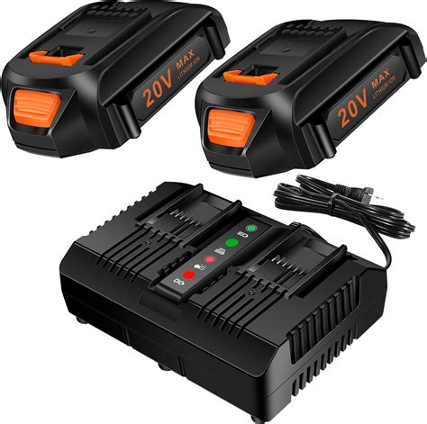 Amazon Cell Replacement Packs Worx V Battery And Charger