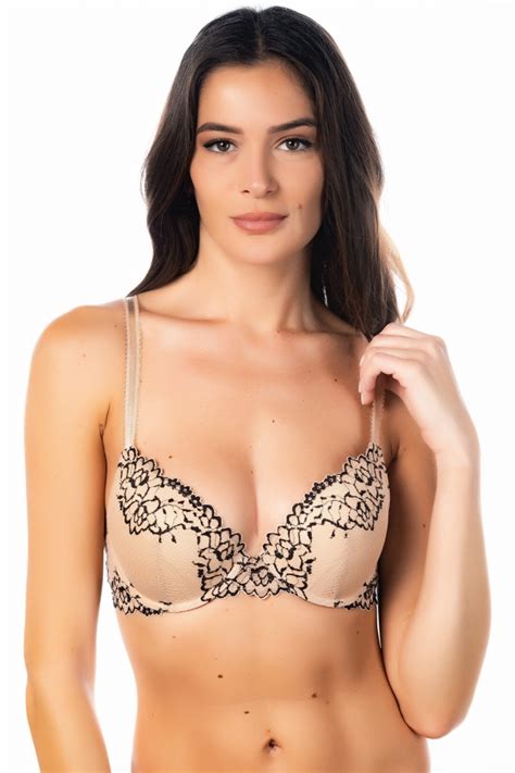 Soutien Gorge Just For Victoria Jally Sg Nude Couleur Beige Taille 95 D 100 D 105 D 85