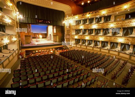 Teatro Cervantes M Laga Spain Stock Photo Alamy