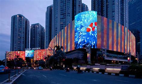 Led Mesh Dot Style Media Facade A Media Mesh Manufacturer