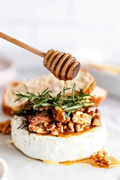 Honey And Walnut Baked Brie Appetizer Recipe - TidyMom®